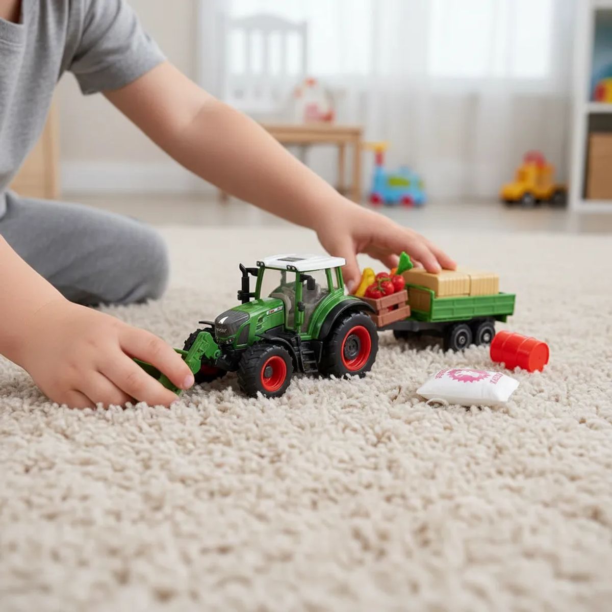 MAISTO - Set De Granja Y Maquinas De Trabajo Diecast Maisto Original