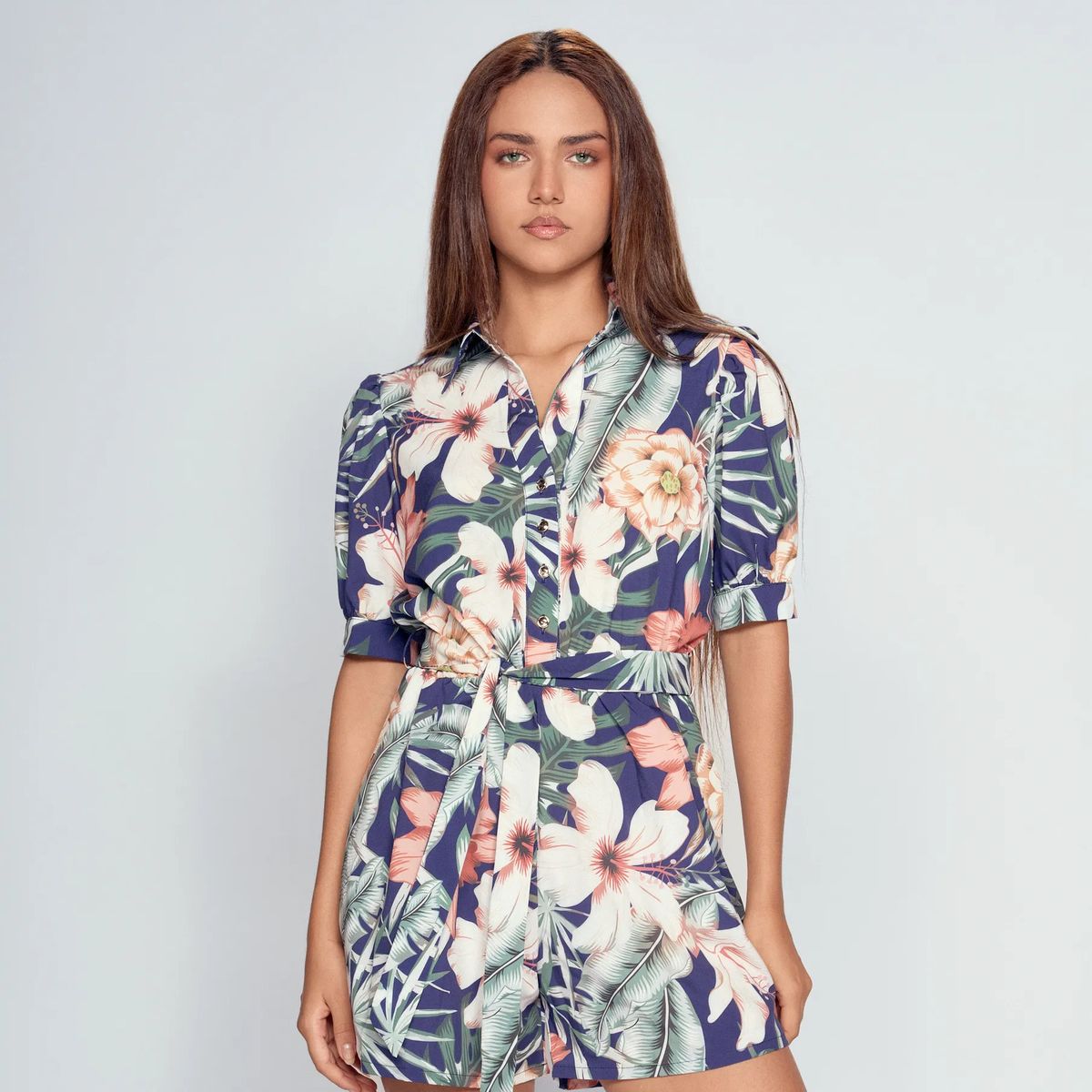 DEREK - Enterizo Para Mujer Estampado Derek