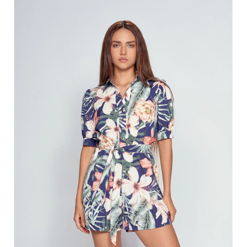 DEREK - Enterizo Para Mujer Estampado Derek