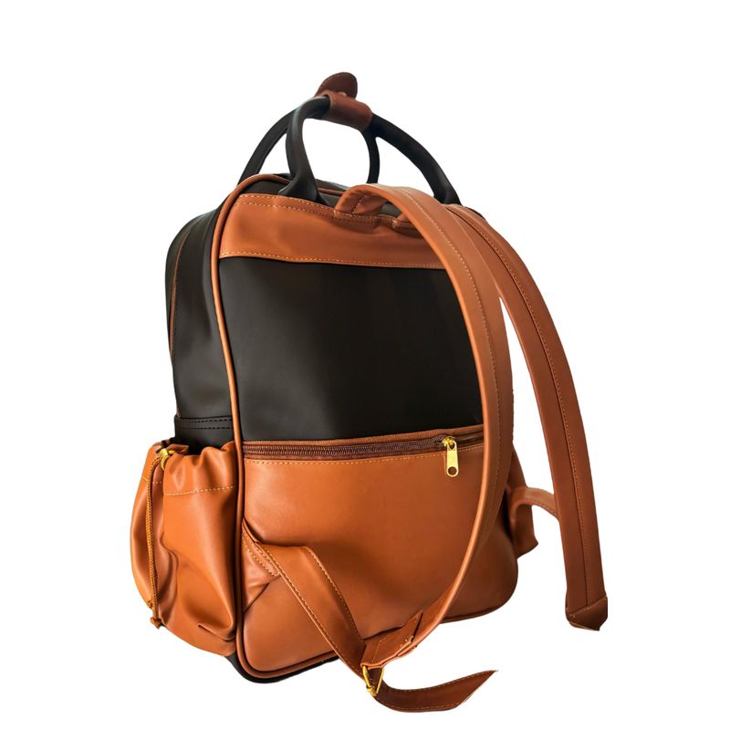 GENERICO - BOLSO TIPO MORRAL DE MUJER EN CUERO SINTETICO MODA Y ESTILO