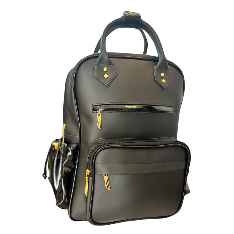 GENERICO - BOLSO TIPO MORRAL DE MUJER EN CUERO SINTETICO MODA Y ESTILO