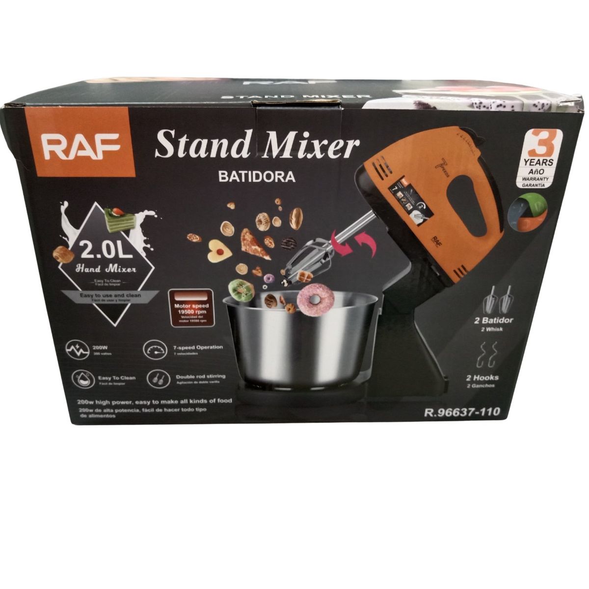 MILOPTS - Batidora Raf Pedestal 7 Velocidades Ninja