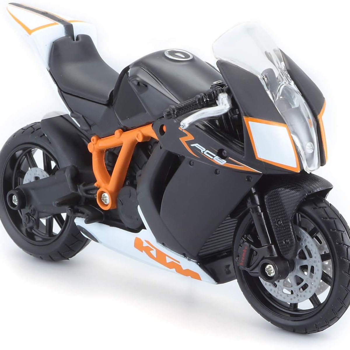 JUGANDO Y EDUCANDO - Moto De Colección Ktm 1190 Rc8 R Escala 1/18 Bburago Original