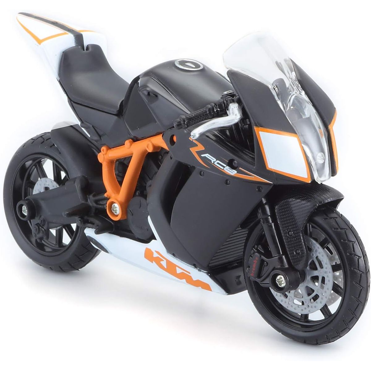 JUGANDO Y EDUCANDO - Moto De Colección Ktm 1190 Rc8 R Escala 1/18 Bburago Original