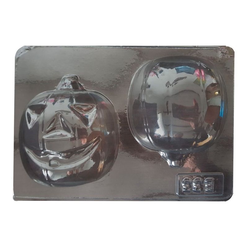 GENERICO - Molde Acetato Halloween Cofre Calabaza Chocolate E33