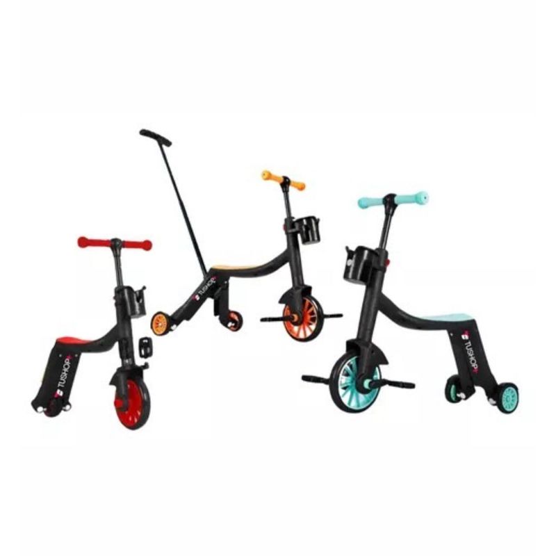 GENERICO - Scooter Monopatin Y Triciclo 3 En 1 Multifuncional Colores