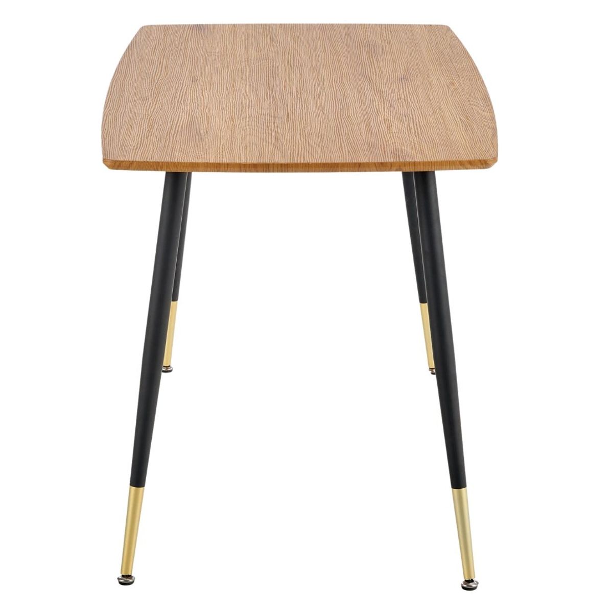 MOBLIHOUSE - Mesa De Comedor Mdf Elegance 120x70cm Color Madera