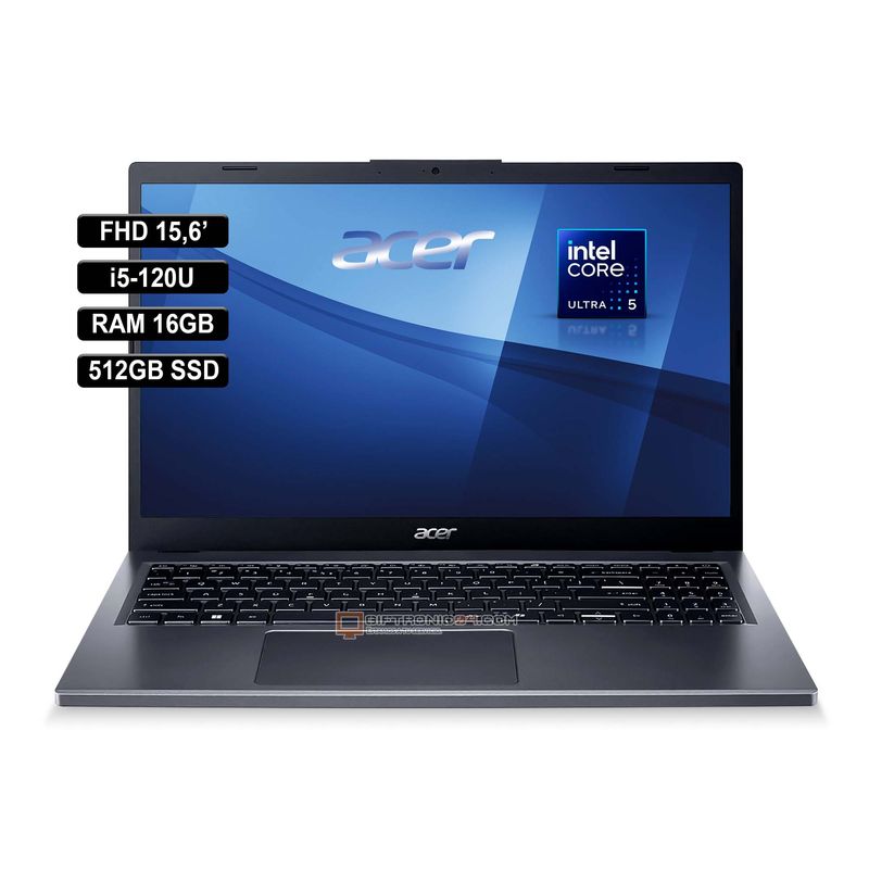 ACER - Portátil Acer A15-51P-591E 156FHD Intel i5-120U Ram 16GB 512GB SSD