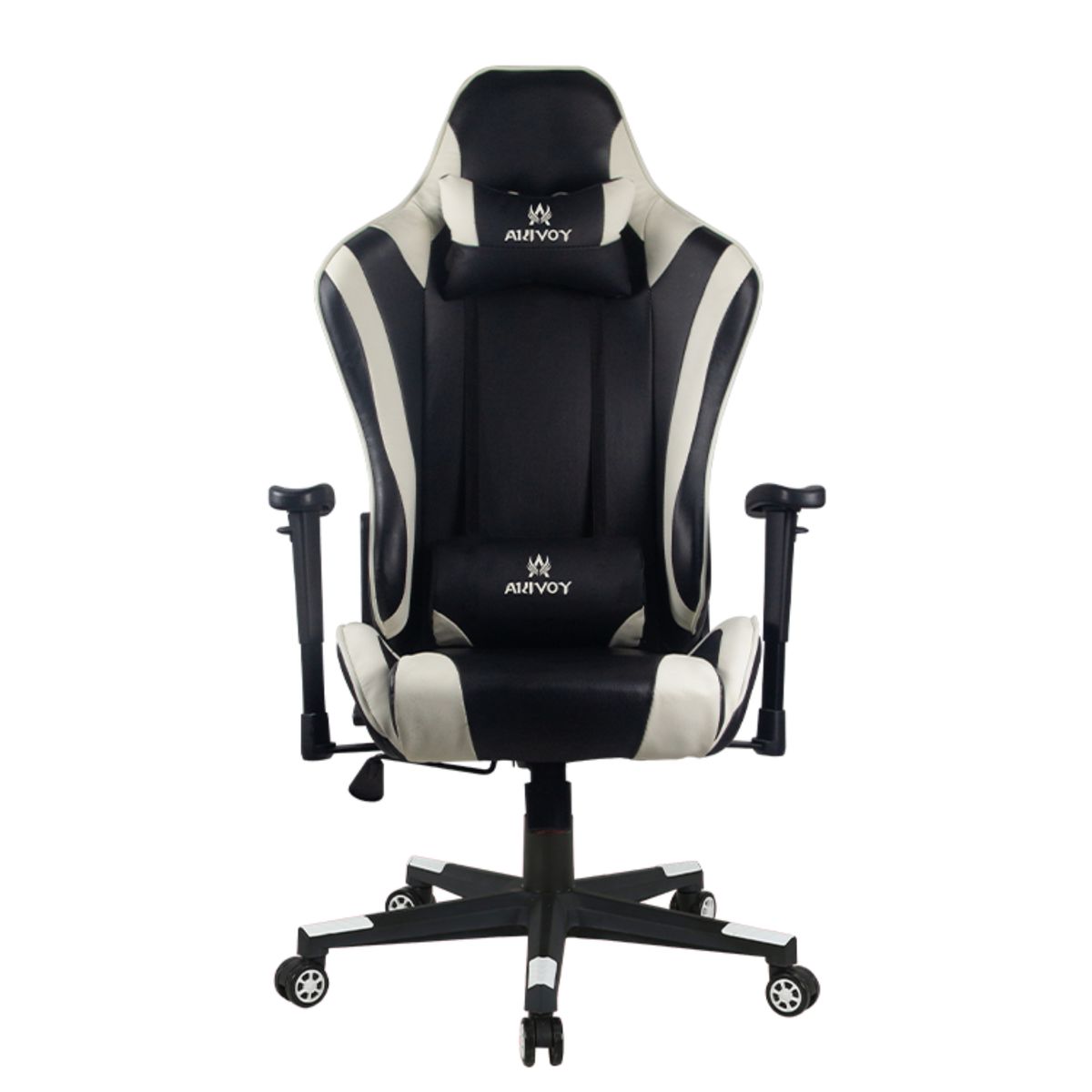 AKIVOY - Silla Gamer Valorant Color Negro - Blanco