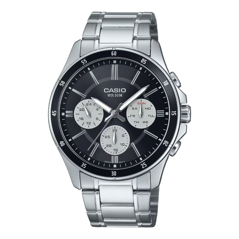 CASIO - Reloj Casio Modelo MTP-1374D-1A3 Caballero Elegante
