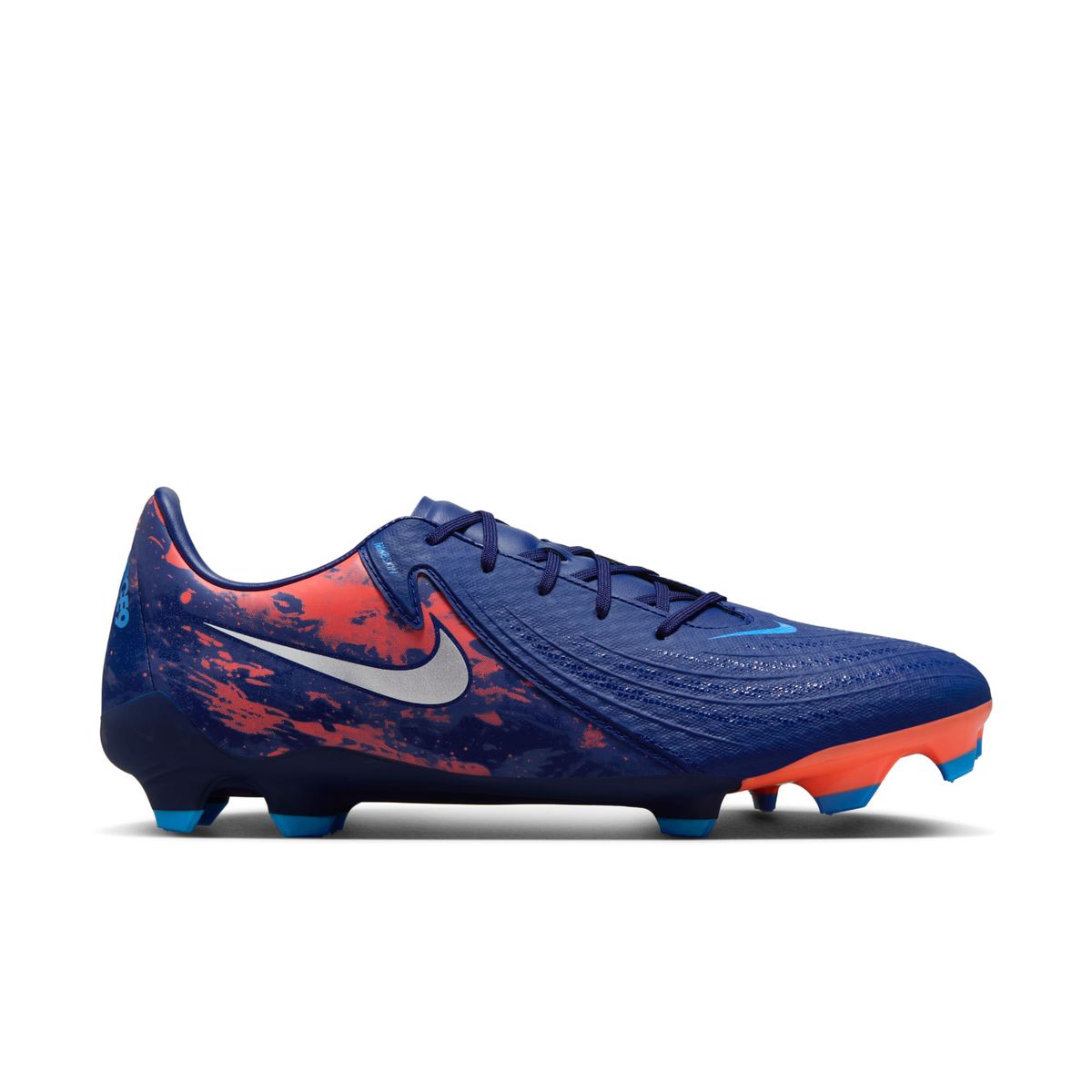 NIKE - Nike Phantom Gx Ii Academy Fg/Mg Eh Guayos azul de hombre para futbol