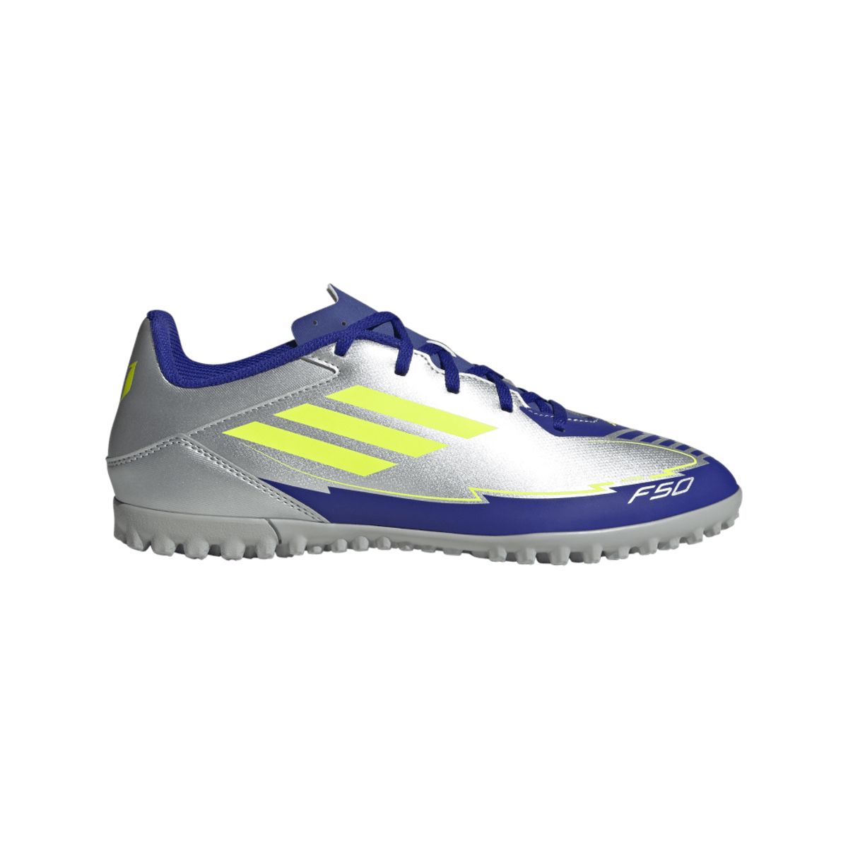 ADIDAS - Adidas Guayos F50 Club Messi Pasto Sintetico gris unisex para futbol