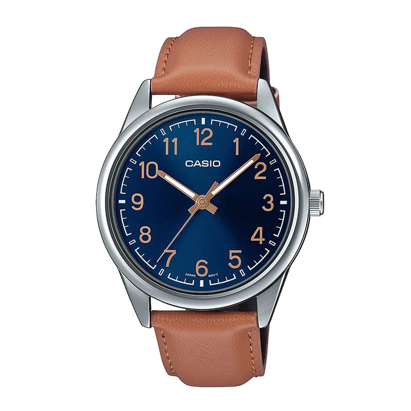 CASIO - Reloj Casio MTP-V005L-2B4 Caballero Elegante