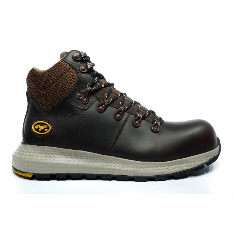 HERREROS - Bota Hombre Seguridad  -Herreros- Steel Pro Cafe