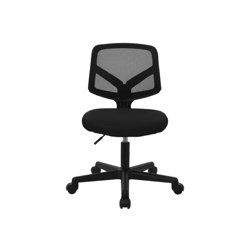 BONNO - Silla De Escritorio Sou Sin Brazos Negro Bonno