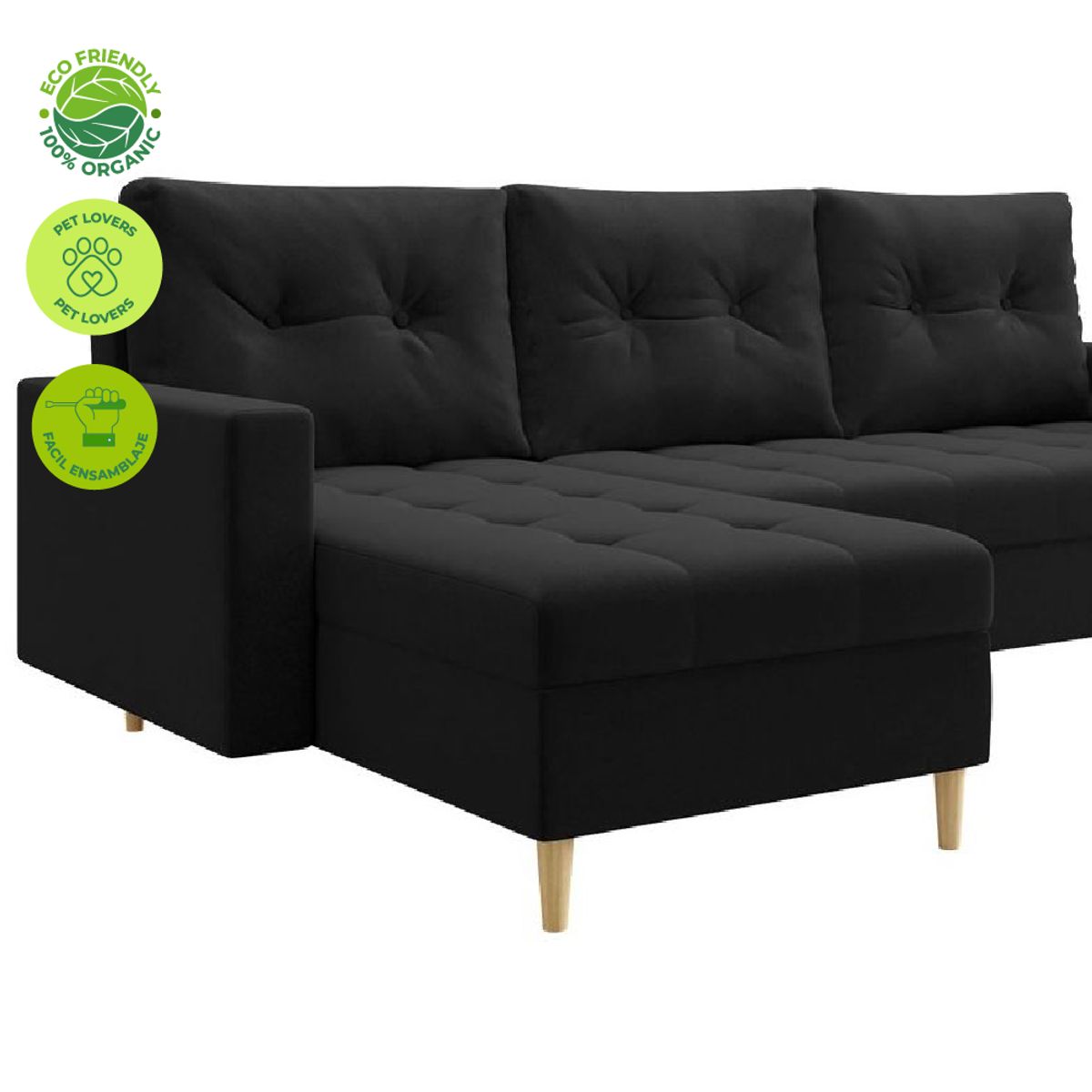 GENERICO - Sofa en l Esquinero Kojan