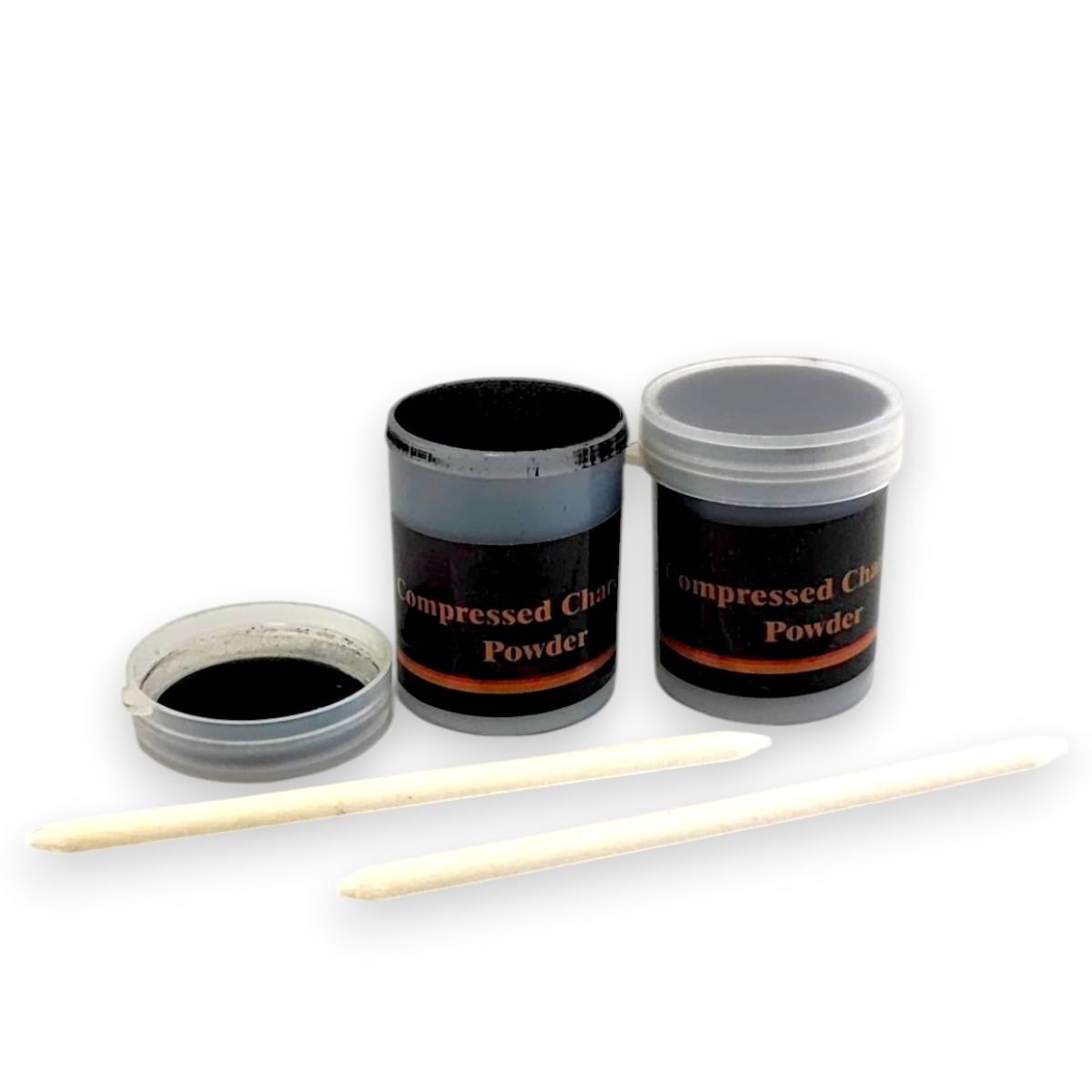 NORMA - Polvo De Carboncillo Para Dibujo X80 Ml + Difuminos De 5 Mm