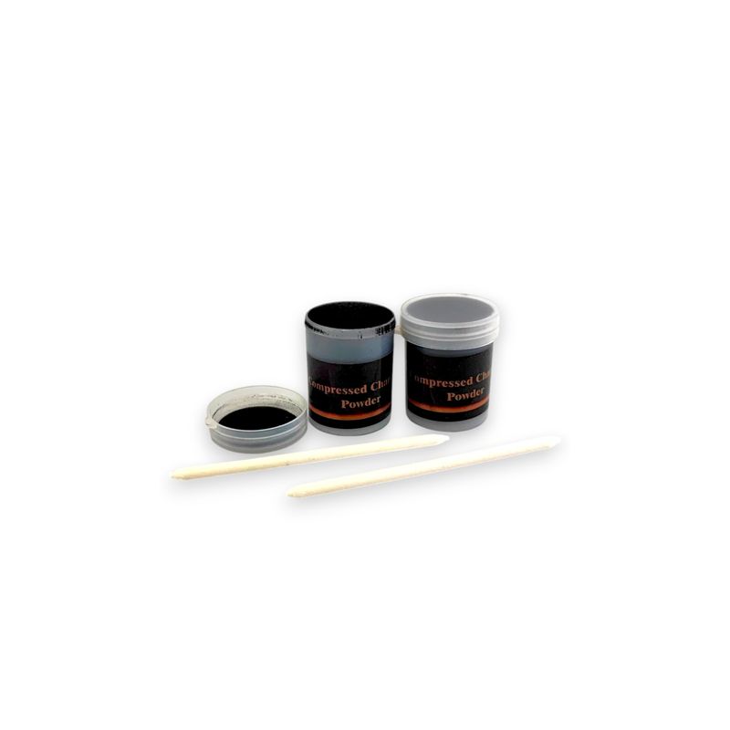 NORMA - Polvo De Carboncillo Para Dibujo X80 Ml + Difuminos De 5 Mm