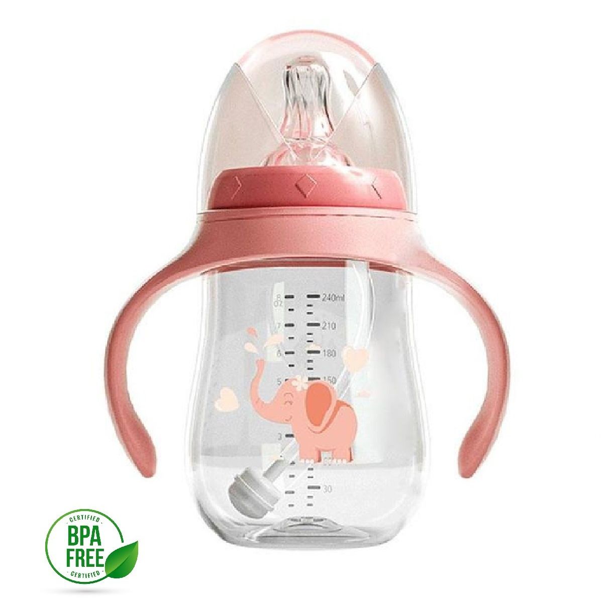 MUNDO BEBE - Tetero antiderrame bebe niño niña 240ml 8oz