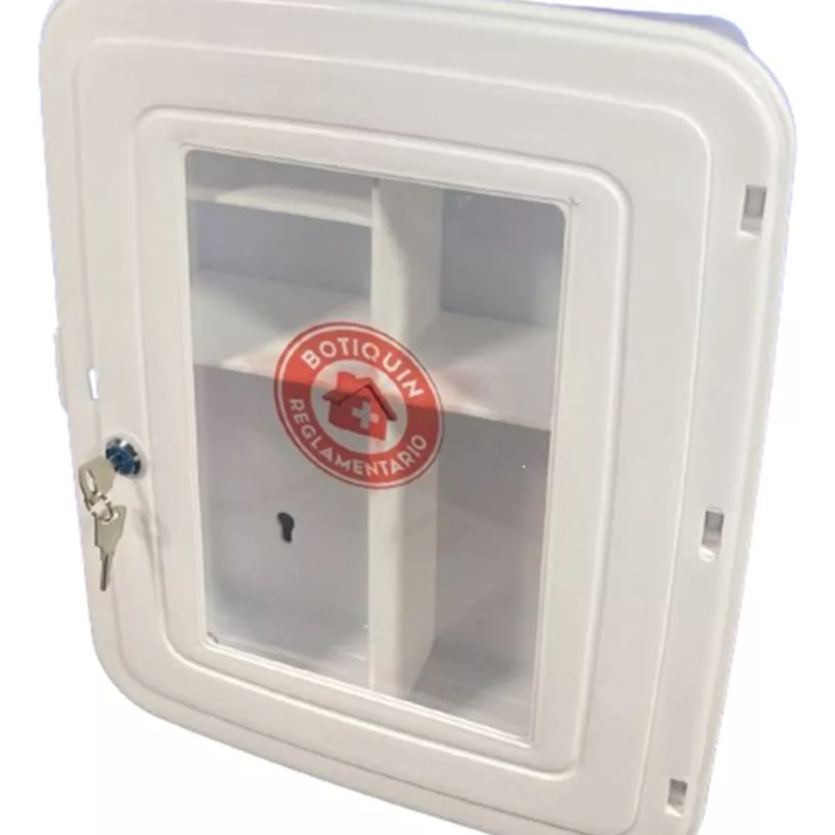 NACIONAL - CAJA BOTIQUIN PLASTICO MEDIANO 36X12X44
