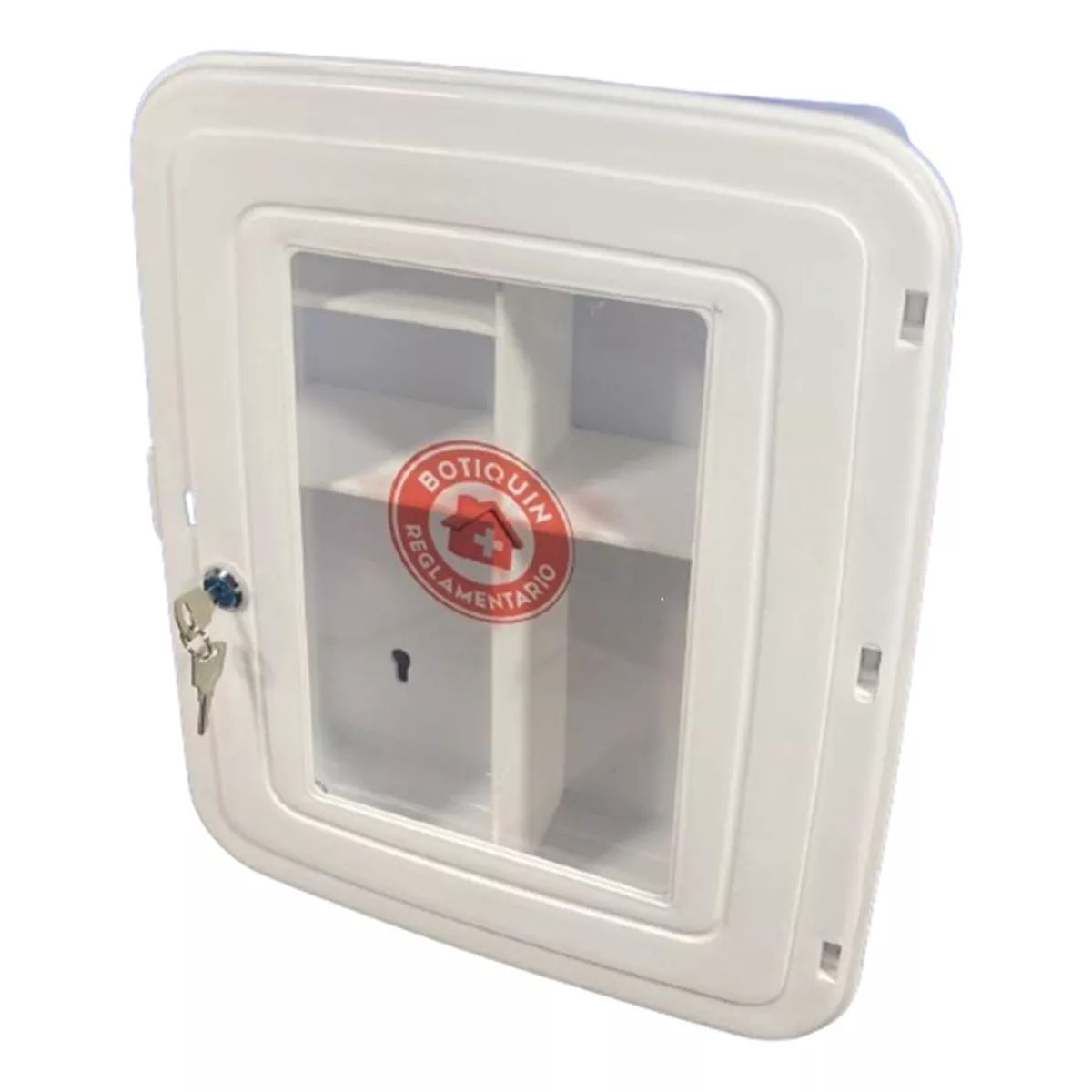 NACIONAL - CAJA BOTIQUIN PLASTICO MEDIANO 36X12X44
