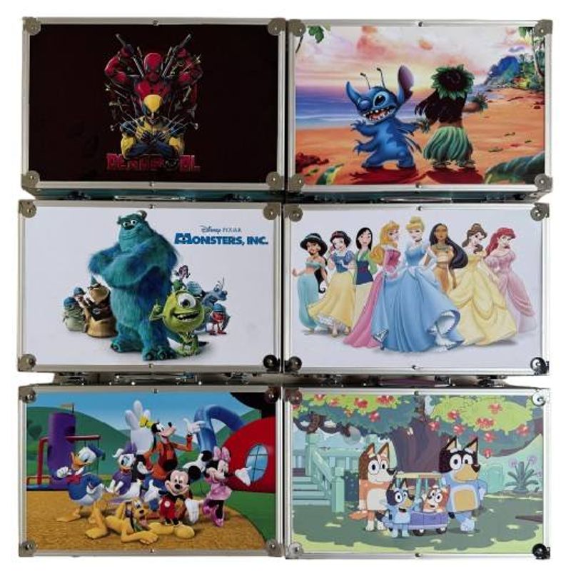 GENERICO - SET DE ARTE METALICO 145 PCS PERSONAJES