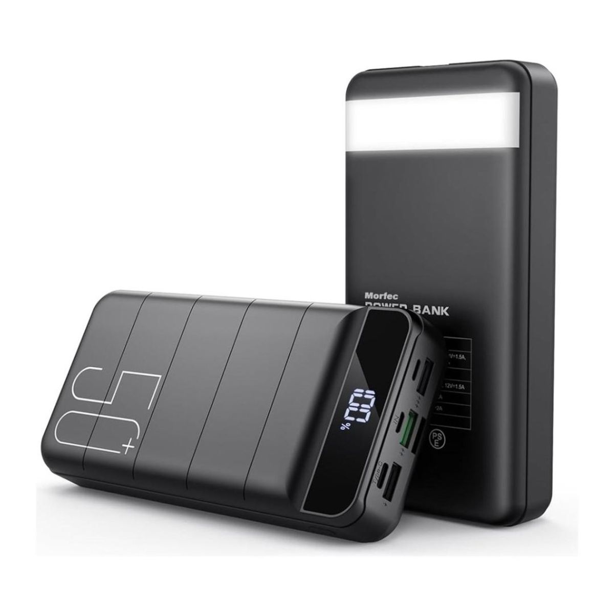 AMERICAN GENERICS - Power Bank 50000mAh Carga Rápida 225W USB C Batería Externa Portátil