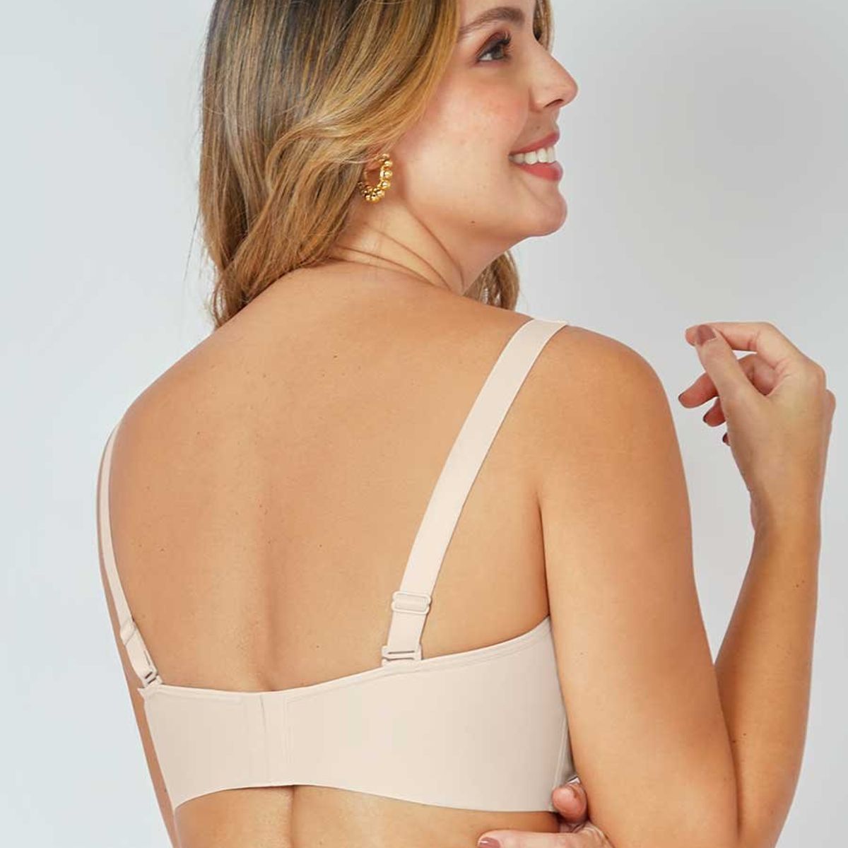 HABY - Brasier Tipo Top Espalda Ancha Haby para Mujer