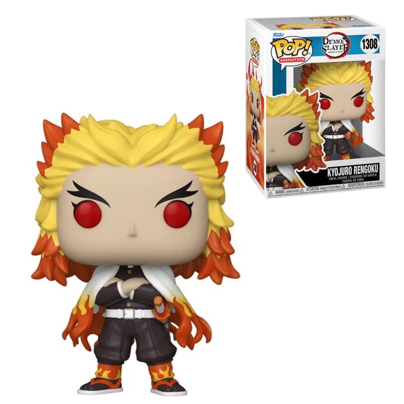 FUNKO - Funko Pop Rengoku 1308  Pilar del Fuego de Demon Slayer