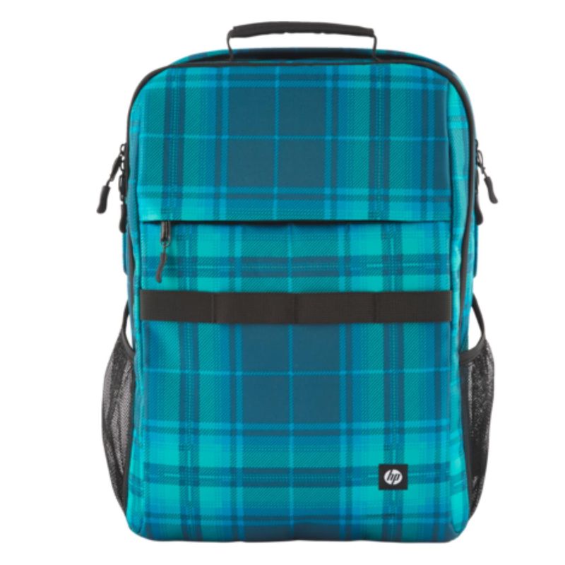 HP - Mochila HP Campus XL Tartan a cuadros Azul