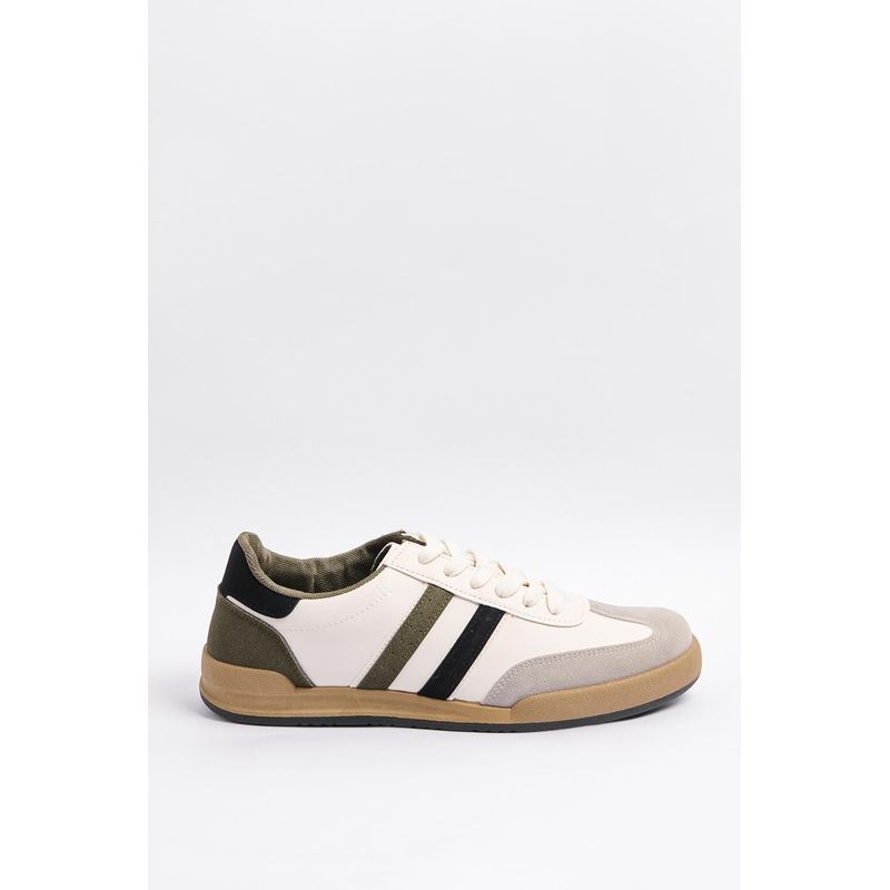 KOAJ - KOAJ tenis urbanos, en color crema claro con contrastes. HOMBRE