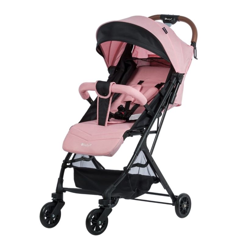 EBABY - Coche Maleta De Bebe Fácil Plegado Cubrepies Mango Retractil