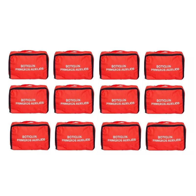 NACIONAL - BOLSO MORRAL TIPO BOTIQUIN X 12 UNIDADES