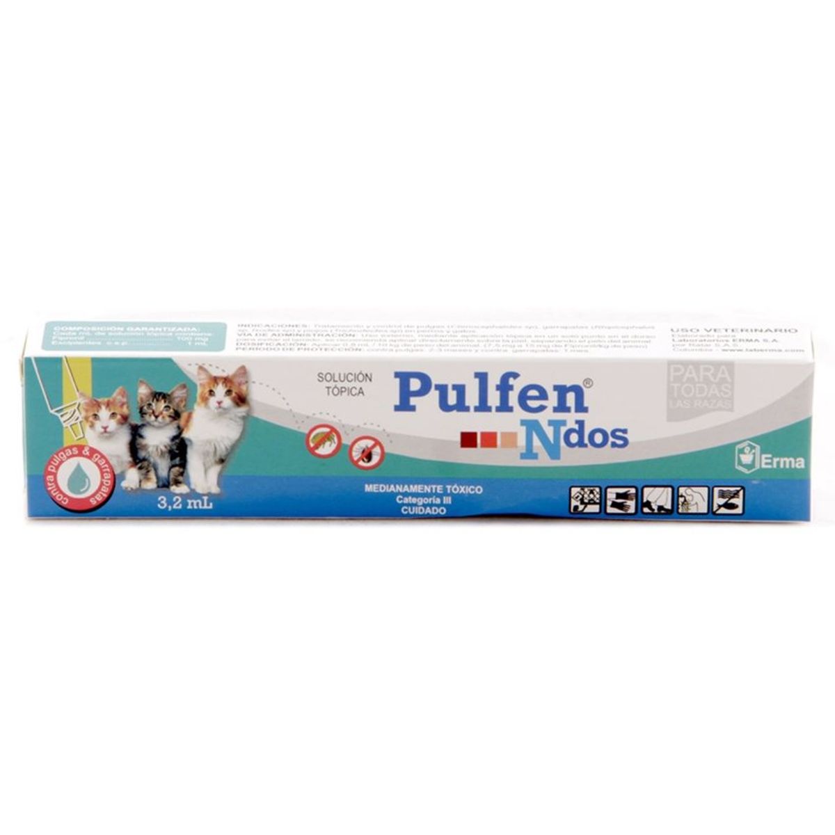 BOEHRINGER INGELHEIM - Pulfen Spot On Antiparasitario Perros Gatos 32Ml