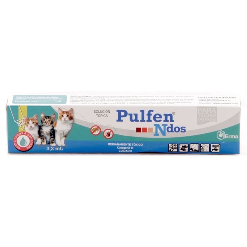 BOEHRINGER INGELHEIM - Pulfen Spot On Antiparasitario Perros Gatos 32Ml