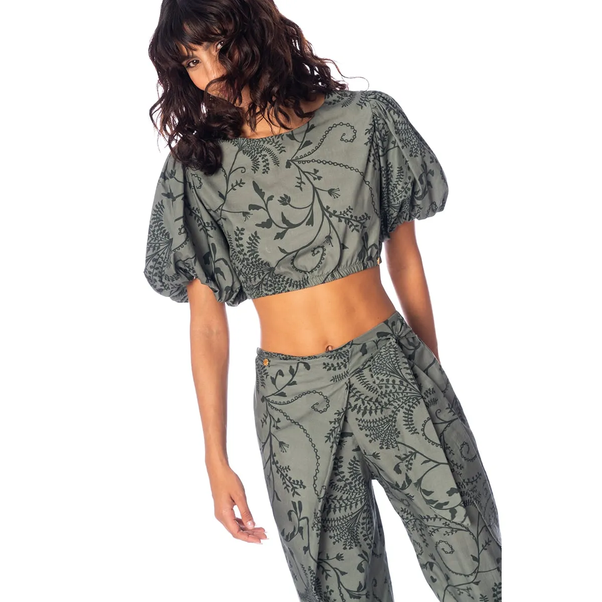 KIBYS - CROP TOP SALIDA DE PLAYA 9168