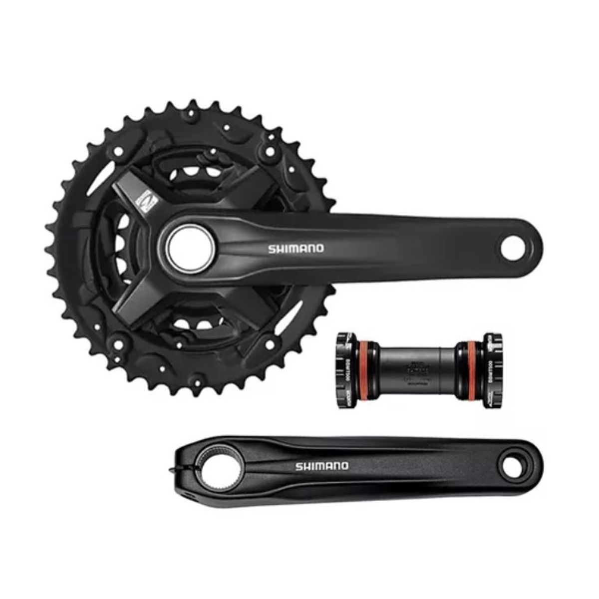 SHIMANO - Tripe Plato Biela Shimano ALTUS FC-MT210-3 40-30-22T 9 Vel