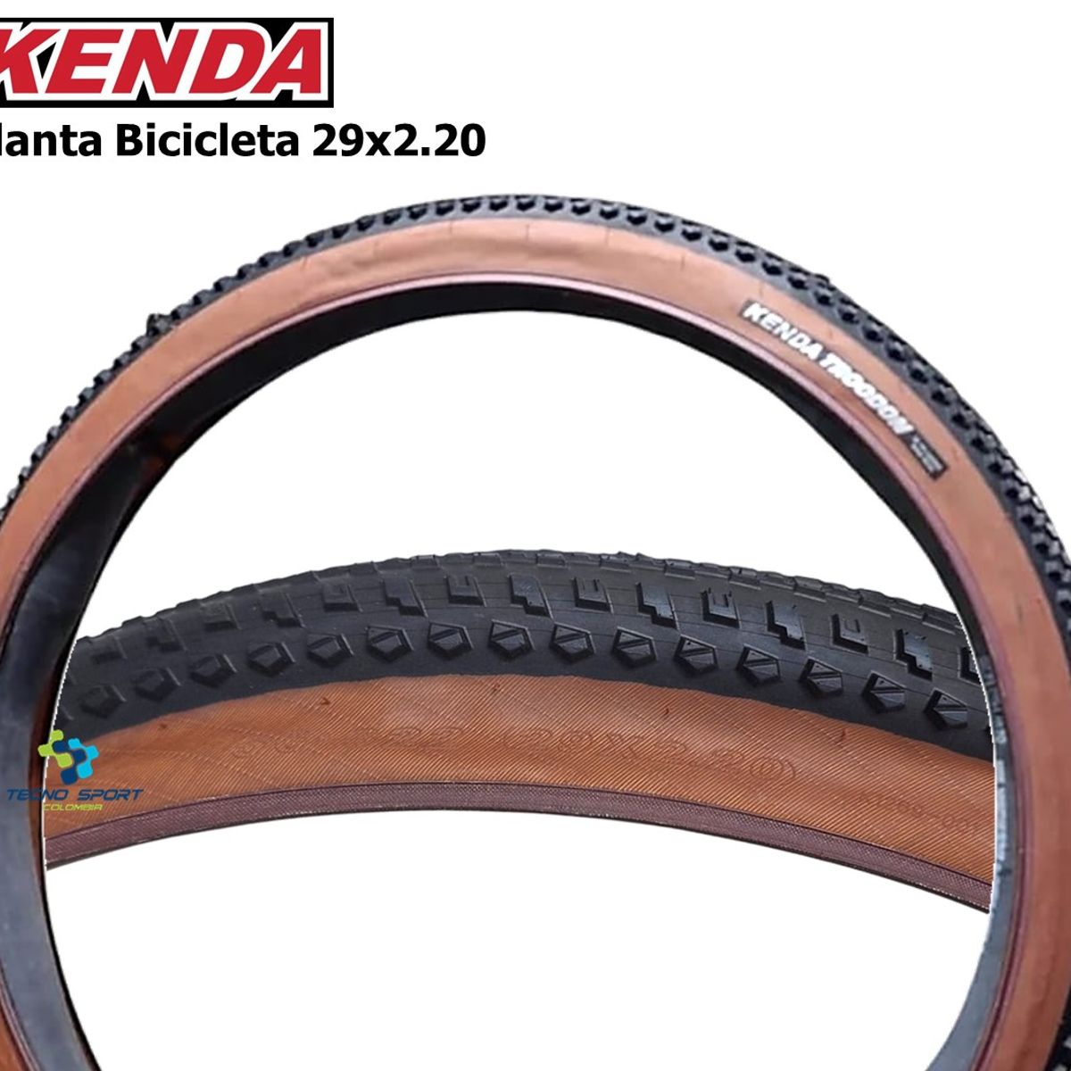 KENDA - Llanta Bicicleta Rin 29 X 2.20 Kenda Ancha Mtb
