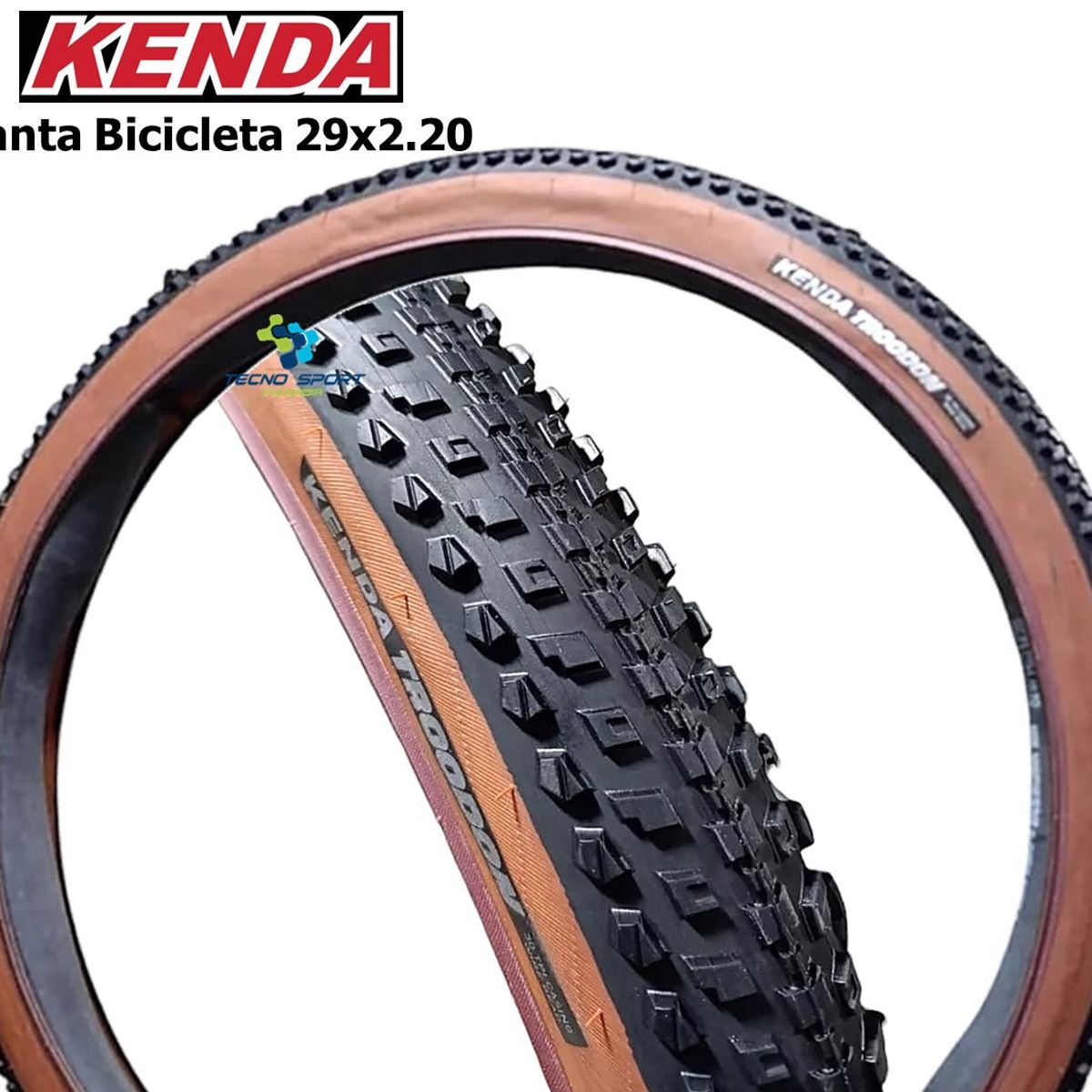 KENDA - Llanta + Neumatico Bicicleta Rin 29 X 2.20 Kenda Ancha Mtb