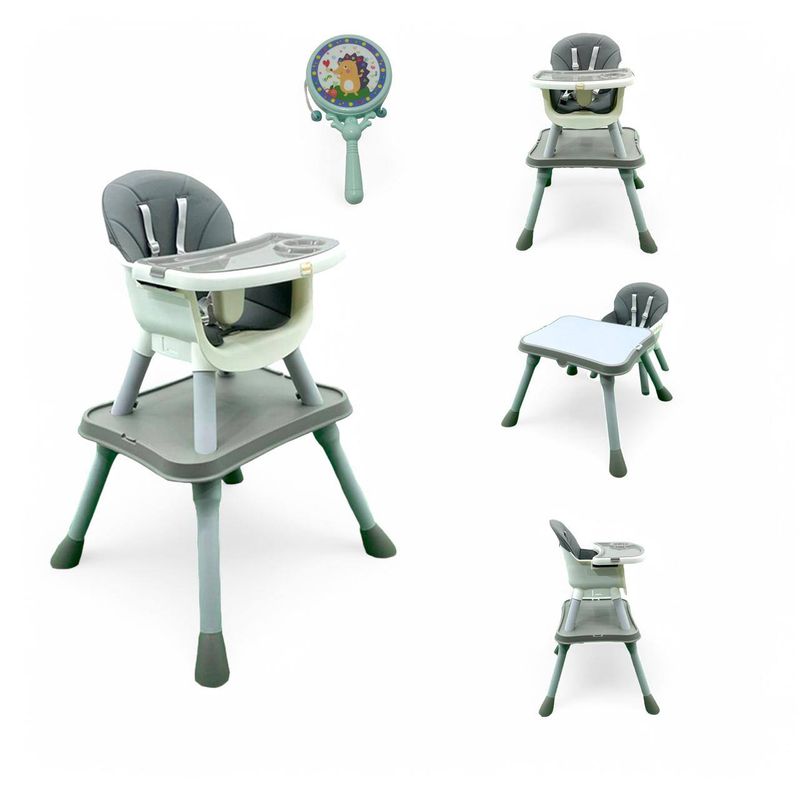 BRITOCHET - Silla Comedor Escritorio 5 a 1 REF 10 - 1 Gris