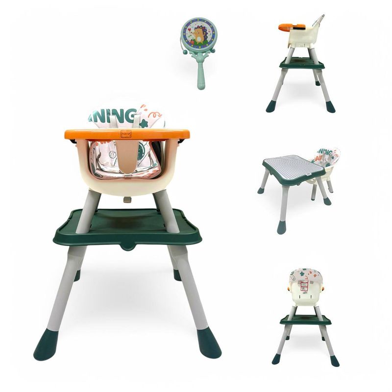 BRITOCHET - Silla Comedor Escritorio 5 a 1 REF 10 - 1 Verde
