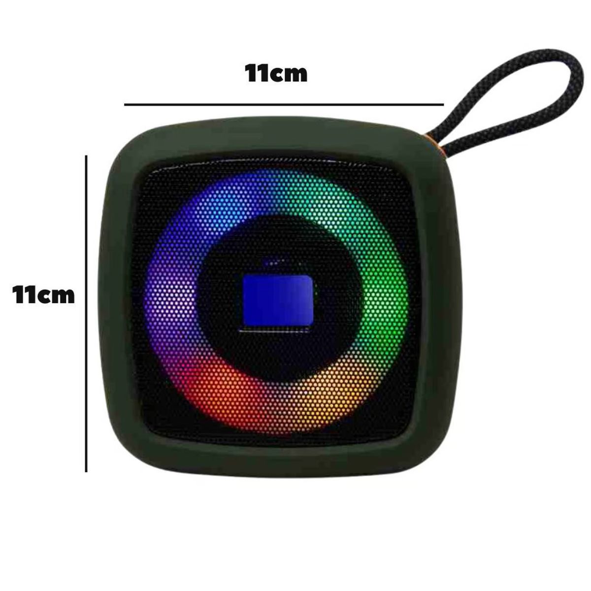 AMERICAN GENERICS - Mini Parlante Portátil Bluetooth Luz Led Porta Celular X911