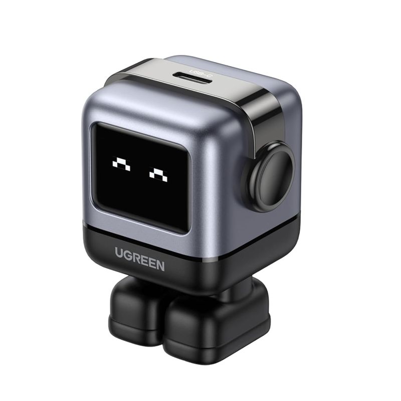 UGREEN - Cargador Negro Ugreen Nexode Robot 30w Usb-c Pd Gan Rápido Seguro