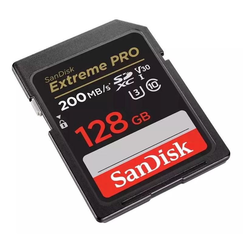 SANDISK - Memoria Sandisk 128GB SD Extreme PRO Class 10