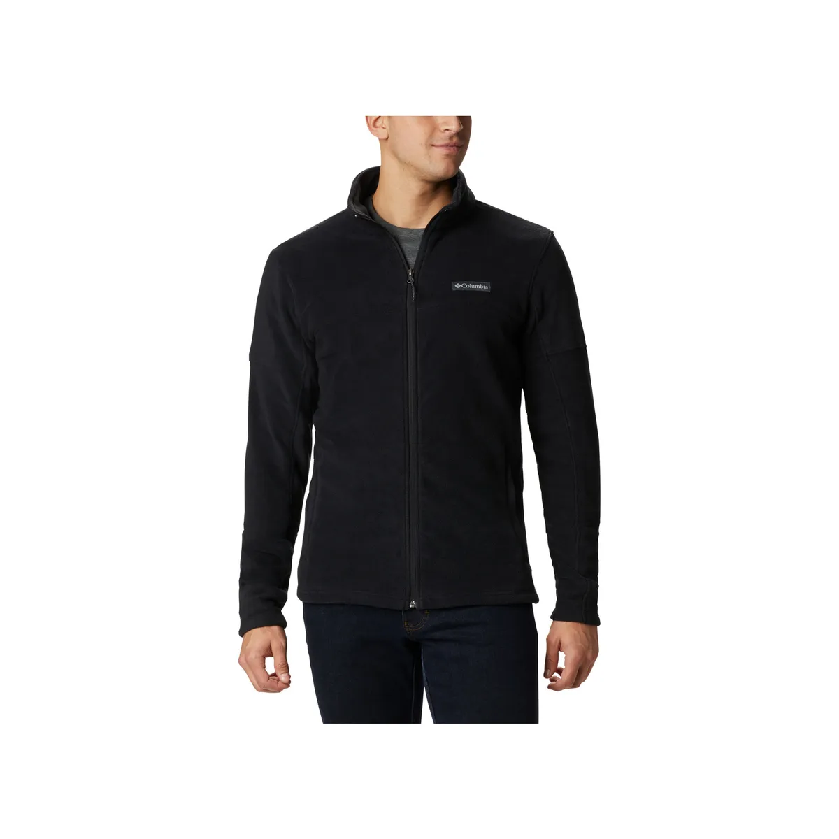 COLUMBIA - Chaqueta Hombre COLUMBIA BASIN TRAIL FULL ZIP Negro COLUMBIA