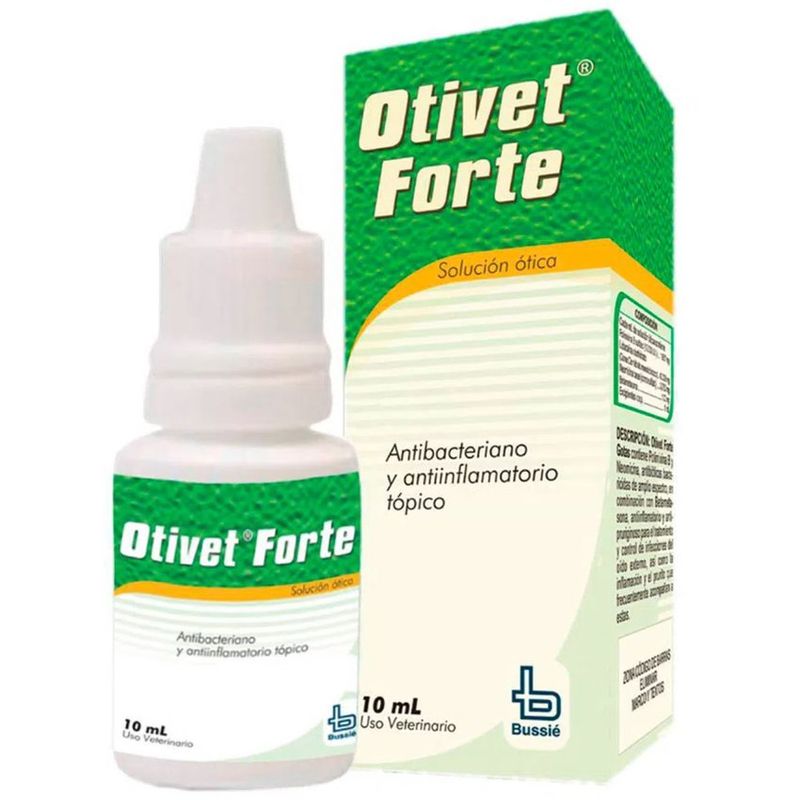 BOEHRINGER INGELHEIM - Otivet Forte Solucion Otica Antiinflamatorio Perros Gatos 10Ml
