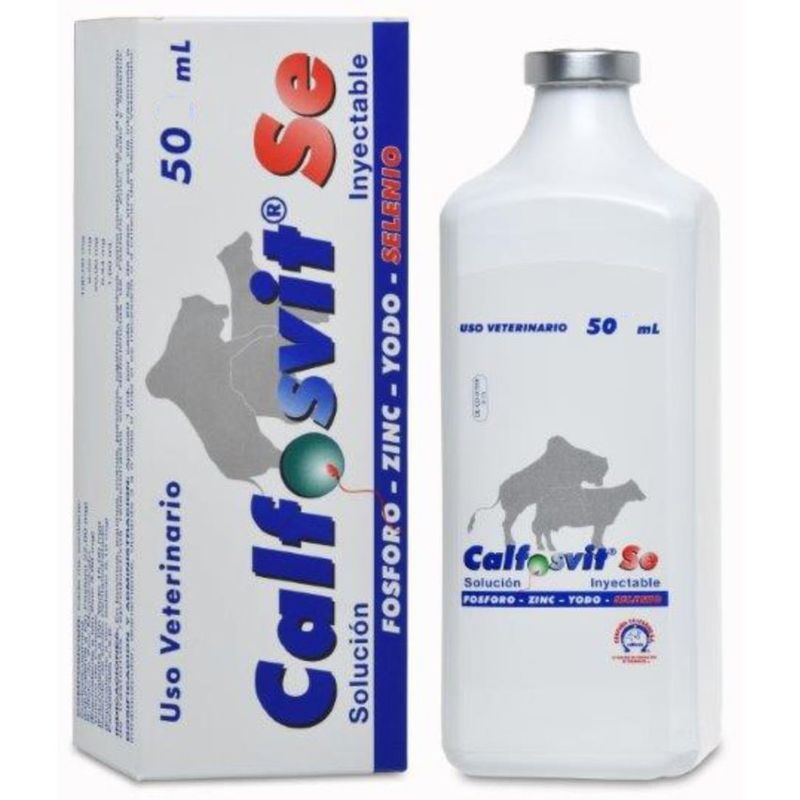BOEHRINGER INGELHEIM - Calfosvit Se Vitaminas Y Minerales Equinos Y Otros Animales 50Ml