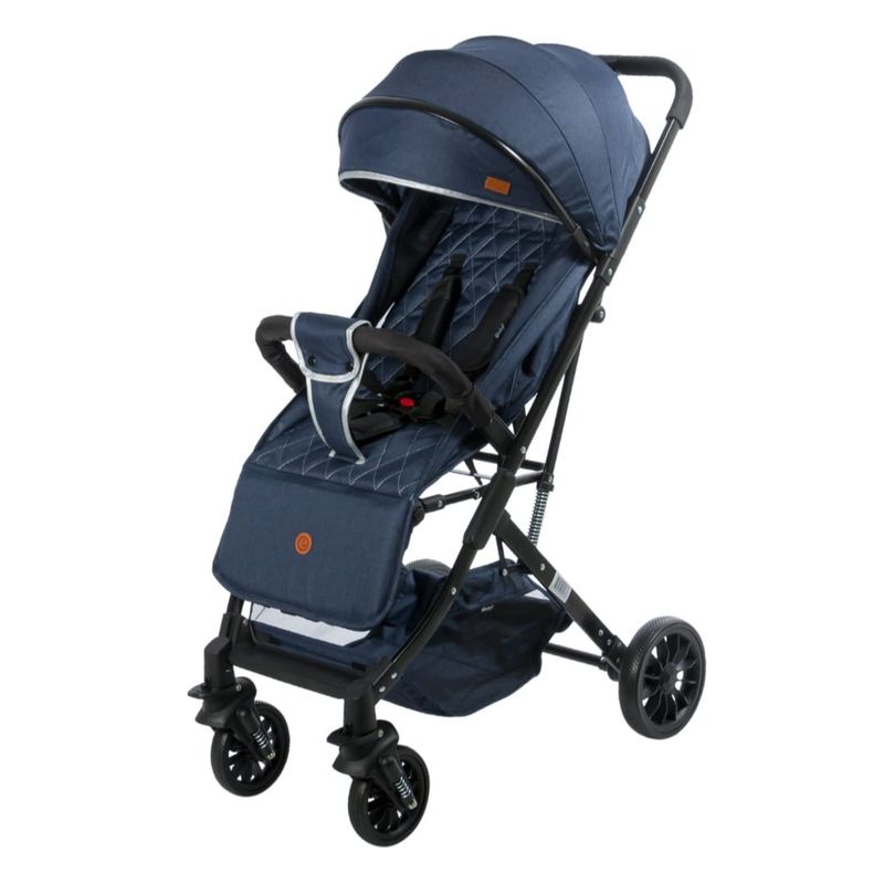 EBABY - Coche De Paseo Ebaby Maleta 3 En 1 Reclinable Cubre Pies