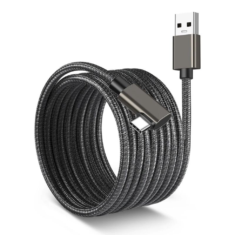 GENERICO - Cable Usb C 5 metros Trenzado Para Oculus Meta Quest