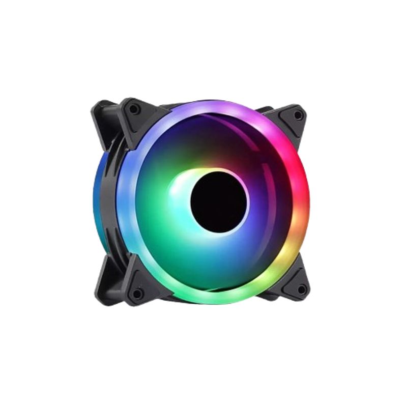 GENERICO - Ventilador 120x120x25 4 Pines RGB